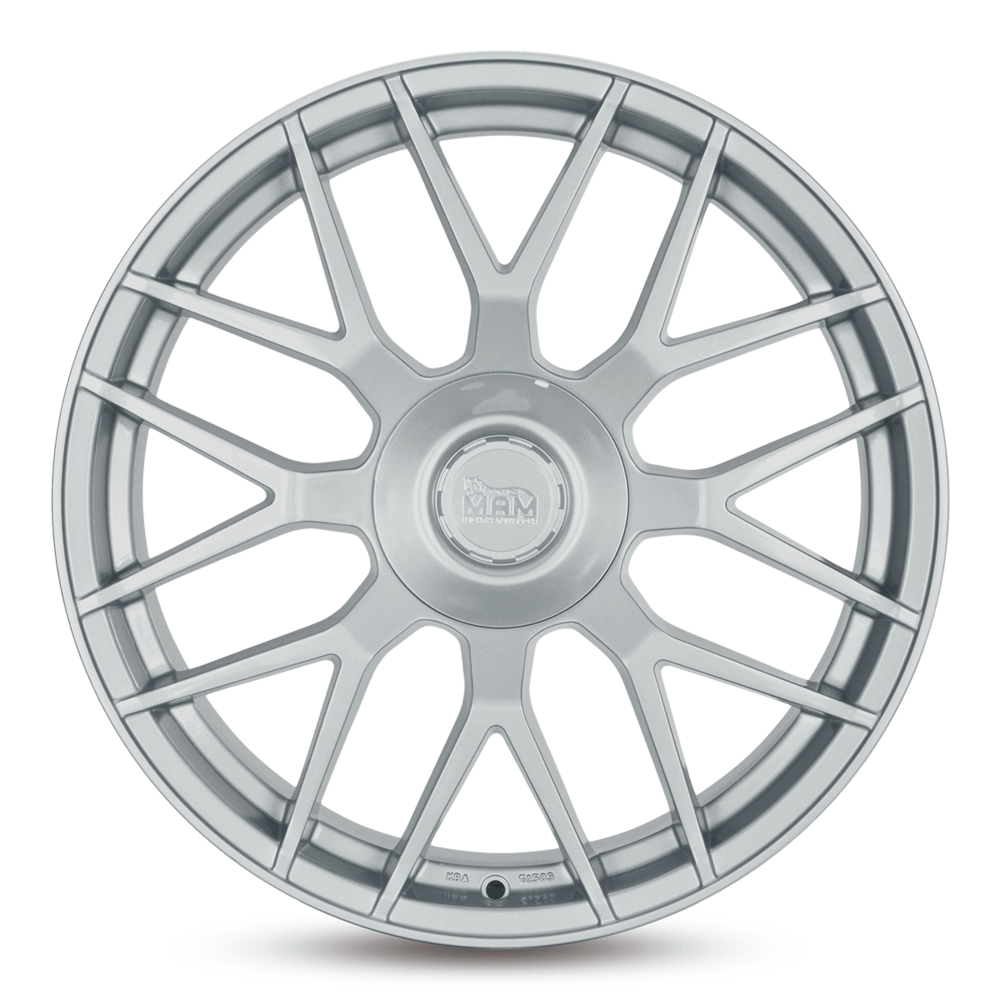 MAM MAMGT1 8x18 5x112 ET30.00 silver painted