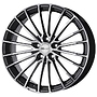 BROCK B24 BL. FP 4X98 ET35 HB58.1 7x16 4x98 ET35.00 schwarz front-poliert