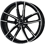 BROCK B38 BLACK GLO FP 5X112 ET44 HB57.1 8x17 5x112 ET44.00 schwarz front-poliert