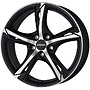 RONAL R62 8x19 5x112 ET50.00 jetblack-matt-frontkopiert