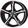 RONAL R62RED/JBMFK/40 8x19 5x114,3 ET40.00 jetblack-matt-frontkopiert