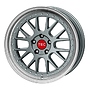 TEC 8018ATE621 FELGE: TEC-SPEEDWHEELS - GT EVO TITAN-GLANZ-HORNPOLIERT 8X18 LK:5/120 ET:38 ML: 8x18 5x120 ET38.00 titan-glanz hpol