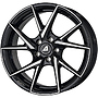 ALUTEC Alufelge 8.5 J x 18 114,3/5/47/70,1  ADX.01 diamant-schwarz frontpoliert ALUTEC 8,5x18 5x114,3 ET47.00 diamant-schw fpol