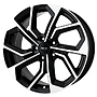 PLATIN P97 BLACK POLISHED 7x17 5x112 ET40.00 black polished