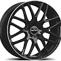 GMP GMP BERGHEM 10X22 5X112 ET50/66.6 CZARNY/RANT 10x22 5x112 ET50.00 