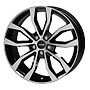 AUTEC UTECA 7,5x17 5x108 ET43.00 schwarz poliert