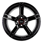 MAM W4 BLACK PAINTED 6,5x16 4x108 ET20.00 black painted