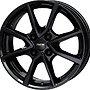 PLATIN 6,5x16 PLATIN P95 PLATIN DIAMANT-SCHWARZ LZ/LK:4/108 ET:20 NB:65,1 6,5x16 4x108 ET20.00 diamant-schwarz