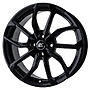 BROCK 7x17 100.00/4/45 RC34 SCHWARZ GLANZ RCDESIGN 7x17 4x100 ET45.00 schwarz-glanz