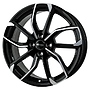 BROCK 7x17 100.00/4/45 RC34 SCHWARZ GLANZ VOLLPOLIERT RCDESIGN 7x17 4x100 ET45.00 schwarzglanz vollp