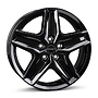 BORBET Alufelge 7.5 J x 18 112/5/48/66,5  CWZ black glossy Borbet 7,5x18 5x112 ET48.00 borbet black glossy  kba