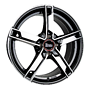 MAM 7.0x17, S:4x100.0x63.4, ET:35.0, MAM: W4  KESKIN/MAM 7x17 4x100 ET35.00 black front polish