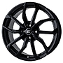 BROCK RC34 schwarz glanz (sg) 6.5Jx16 ET47.5 4x108x63.4 (wintertauglich) 6,5x16 4x108 ET0.50 