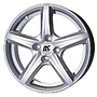 BROCK RC 24 CRY SIL 4X100 ET46 HB54.1 6x15 4x100 ET46.00 kristallsilber lackiert