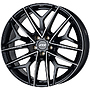 ATS Alufelge 10.5 J x 20 112/5/18/66,5  Passion diamant-schwarz frontpoliert ATS 10,5x20 5x112 ET18.00 diamant-schw fpol