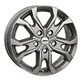 AUTEC Kiso-tsi 6,5x16 5/120 ET60 (65,1) Autec Titansilber 6,5x16 5x120 ET60.00 titanium