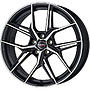 BORBET 497846 BORBET QX 8.0x19 5/112 ET40 NB66,5 x19 5x112 ET40.00 black polish. matt