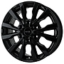 PLATIN 7,0x18 Platin P86 ID-Nr:RL08672/OP38967 PLATIN BLACK GLOSSY LZ/LK:6/139,7 ET:53,5 NB:92,3 x18 6x139,7 ET53.00 black glossy
