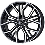 BROCK B41 schwarz glanz voll-poliert (sgvp) 9.5Jx22 ET42.5 5x120x72.6 (wintertauglich) 9,5x22 5x120 ET0.50 schwarzglanz vollp