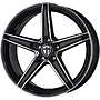 TOMASON TN20 NEW x18 5x112 ET35.00 black polished