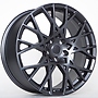 REPLICAS Amina 8x18 5x112 ET40.00 matt grey