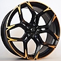 REPLICAS Oliver 8x18 5x112 ET40.00 matt black polish bronze