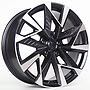 REPLICAS Inid 8x18 5x112 ET42.00 matt black + machine face