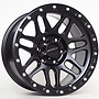 REPLICAS OF6 (4x4) 9x17 6x139,7 ET0.00 satin black