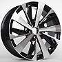REPLICAS Contra 7,5x19 5x108 ET40.00 black/polished face