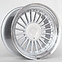 REPLICAS Steel 9x17 5x120 ET15.00 silver/lip machined + chr