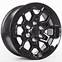 REPLICAS OF13 (4x4) 8x17 6x139,7 ET25.00 black