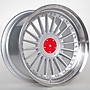 REPLICAS Mint 10x18 5x120 ET15.00 silver polish lip
