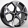 REPLICAS Dante 10x22 5x112 ET20.00 black milling