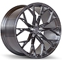 Forzza FORGED FORZZA TITAN 11,5x22 5x130 ET61.00 brushed + grey clear coat