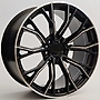 REPLICAS  9,5x20 5x120 ET38.00 black milling