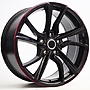 REPLICAS  8,5x18 5x114,3 ET40.00 black/red line