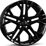 BORBET Alufelge 9.5 J x 19 114,3/5/44/70,6  XV black glossy Borbet 9,5x19 5x114,3 ET44.00 black glossy