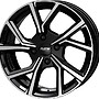 PLATIN 60PLV66406 PLATIN P 115 6.5x16 4/108 ET20 NB65,1 6,5x16 4x108 ET20.00 black polished