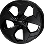 PLATIN 9,0x19 Platin P104 RL09598 Audi Q6 REAR PLATIN BLACK GLOSSY LZ/LK:5/130 ET:45 NB:66,5 x19 5x130 ET45.00 black glossy