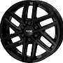 PLATIN 6,5x17 Platin P121 ID-Nr:RL09805 PLATIN BLACK GLOSSY LZ/LK:6/120 ET:50 NB:74,5 6,5x17  ET50.00 black glossy