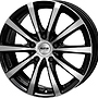 PLATIN 8,0x18 PLATIN P69 PLATIN SCHWARZ POLIERT LZ/LK:5/120 ET:50,1 NB:65,1 x18 5x120 ET50.00 schwarz poliert