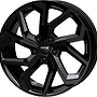PLATIN 6,5x18 Platin P117 ID-Nr:: RL09588 PLATIN BLACK GLOSSY LZ/LK:5/112 ET:40,5 NB:66,5 6,5x18 5x112 ET40.00 black glossy