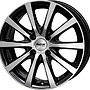 PLATIN 6,0x15 PLATIN P69 PLATIN BLACK POLISHED LZ/LK:4/100 ET:38 NB:63,4 x15 4x100 ET38.00 black polished