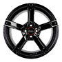 MAM W4 6x15 4x98 ET35.00 black painted