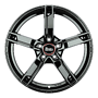 MAM W4 6x15 5x100 ET38.00 black painted