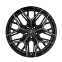 KESKIN KT25 x19 5x108 ET40.00 black secret diamond