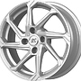 BROCK RC36 6.5X16 4X100 ET43 MB60.1 6,5x16 4x100 ET43.00 kristallsilber