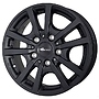 BROCK RC25 6,5x16 5x118 ET48.00 schwarz-matt lackiert