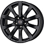 PLATIN 7,0x17 Platin P58 Nr. PLATIN MATT BLACK LZ/LK:5/108 ET:42 NB:72,6 x17 5x108 ET42.00 matt black