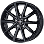 PLATIN 6,5x16 PLATIN P95 PLATIN DIAMANT-SCHWARZ LZ/LK:5/114,3 ET:40 NB:70,1 6,5x16 5x114,3 ET40.00 diamant-schwarz
